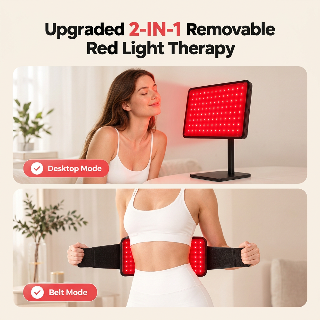 RedGloow™ Panel & Belt (2-in-1)