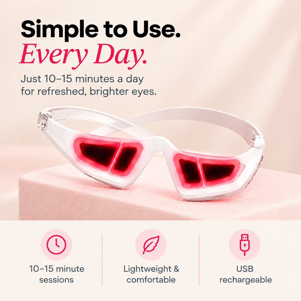 RedGloow™ Under Eye Glasses